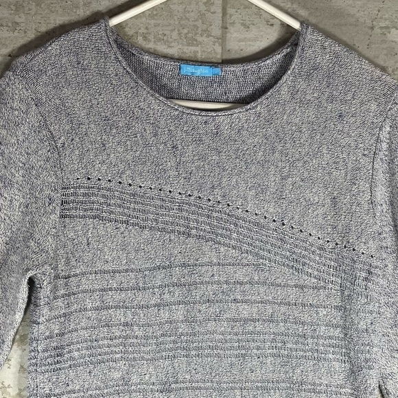 J. McLaughlin Linen Blend Sweater Size Large - Picture 2 of 14